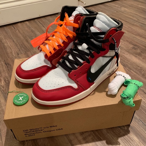 off white jordan 1 poshmark